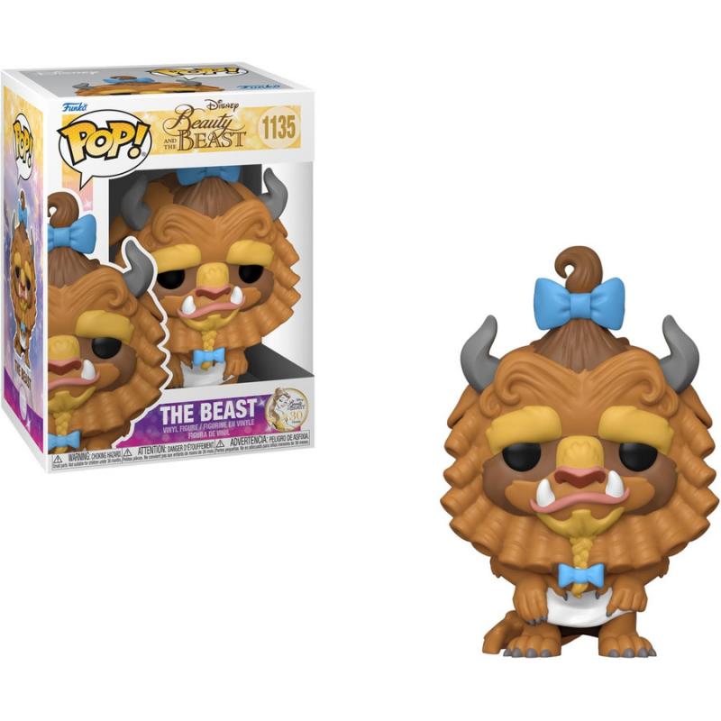 Funko Pop! Disney: Beauty and the Beast - The Beast (with Curls) #1135 Vinyl Figure