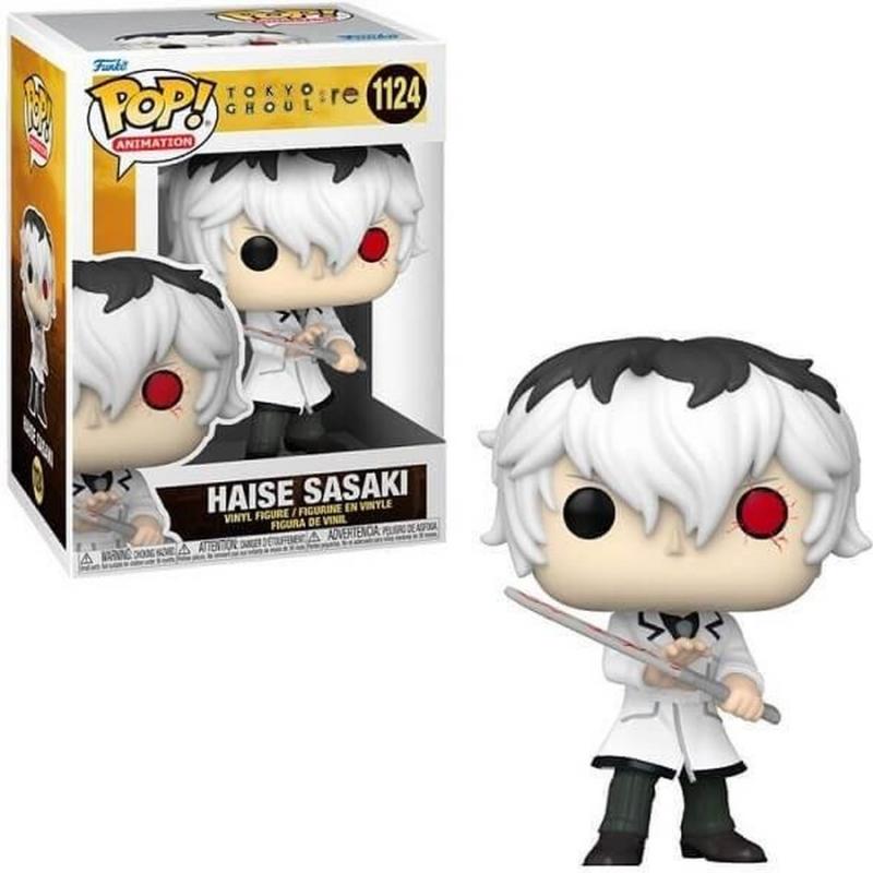 Funko Pop! Animation: Tokyo Ghoul Re - Haise Sasaki (In White Outfit) #1124 Vinyl Figure