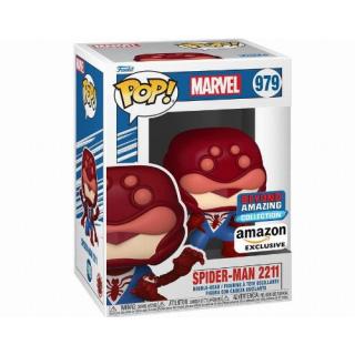 Funko Pop! Marvel: Beyond Amazing - Spider-Man 2211 (Amazon Exclusive) #979 Bobble-Head Vinyl Figure