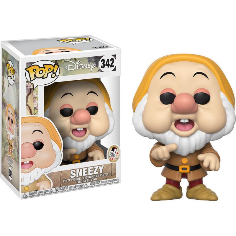 Funko POP! Disney Snow White - 342 Sneezy Vinyl Figure 10cm