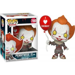 Funko POP! 780 IT: Chapter 2 - Pennywise w/ Balloon Vinyl Figure 10cm