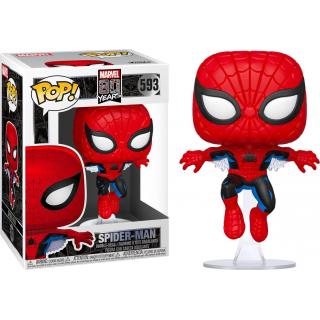 Funko POP Marvel: 80 Years - First Appearance Spider-Man #593 Bobble-Head Vinyl Figure