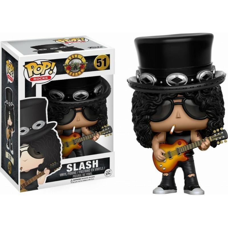 Funko POP! Rocks: Guns N' Roses - 51 Slash Vinyl Figure 10cm