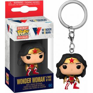 Funko POP Keychain: Wonder Woman 80th Classic with Cape