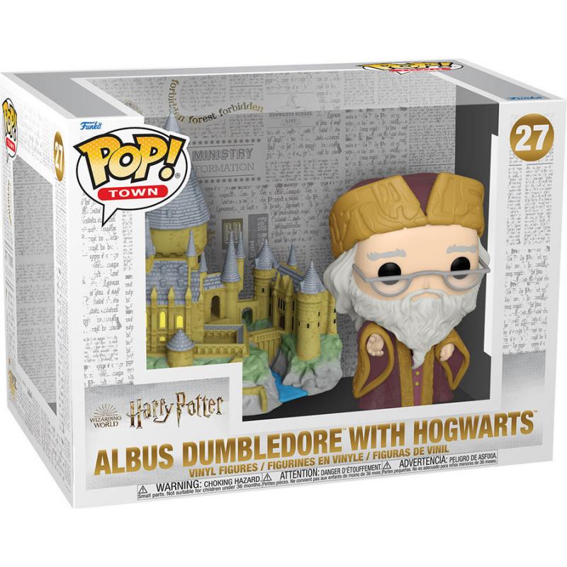 POP Town: Harry Potter Anniversary- Dumbledore w/Hogwarts
