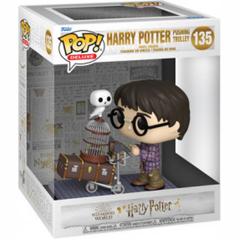 POP Deluxe: Harry Potter Anniversary- Harry Pushing Trolley