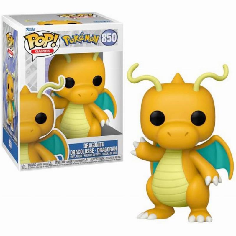 Funko Pop! Games: Pokemon - Dragonite #850 Vinyl Figure