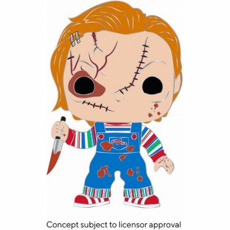 Funko POP Pin! Horror: Bride of Chucky - 10 Chucky Μεταλλική Καρφίτσα
