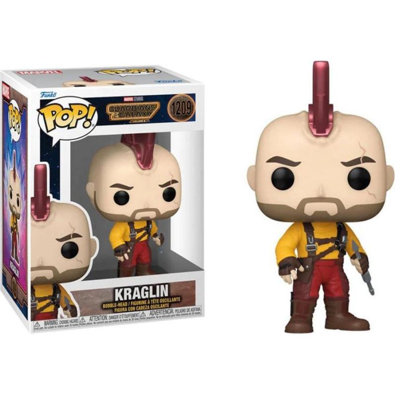 Funko Pop! Marvel: Guardians of The Galaxy Vol.3 - Kraglin #1209 Bobble-Head Vinyl Figure