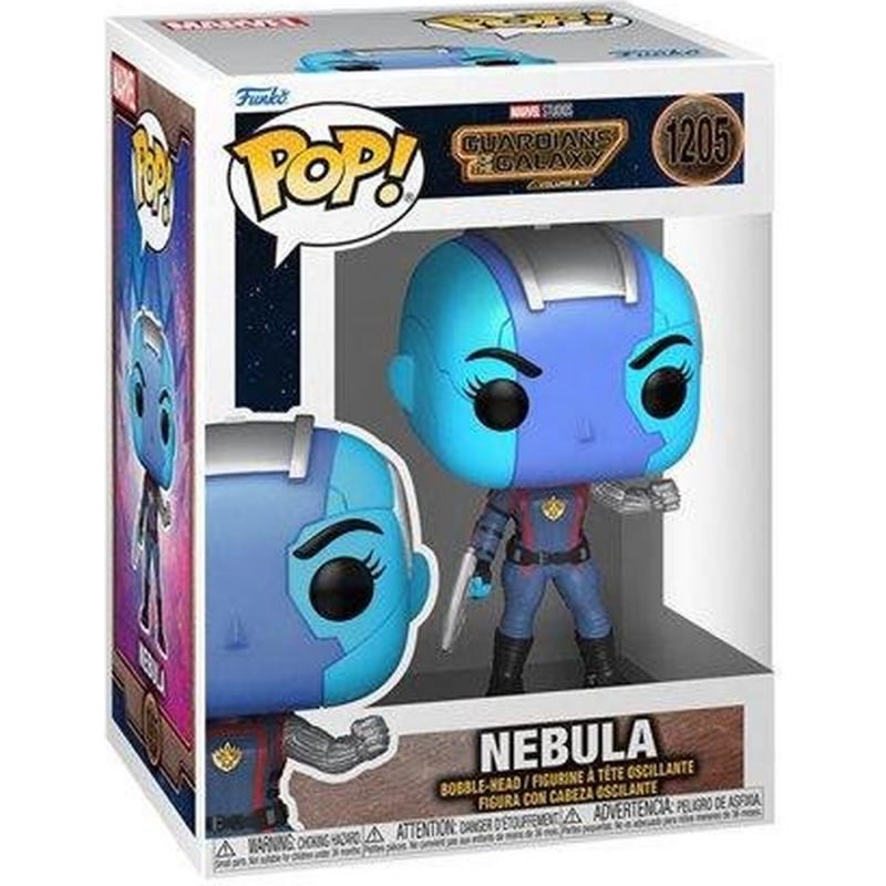 Funko Pop! Marvel: Guardians of the Galaxy Vol.3 - Nebula #1205 Bobble-Head Vinyl Figure