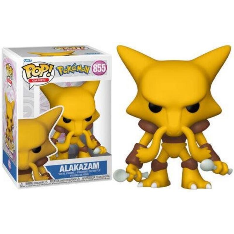 Funko Pop! Games: Pokemon - Alakazam #855 Vinyl Figure