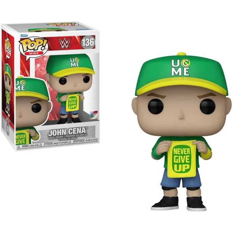 Funko Pop! WWE S20 - John Cena (Never Give Up) #136 Vinyl Figure