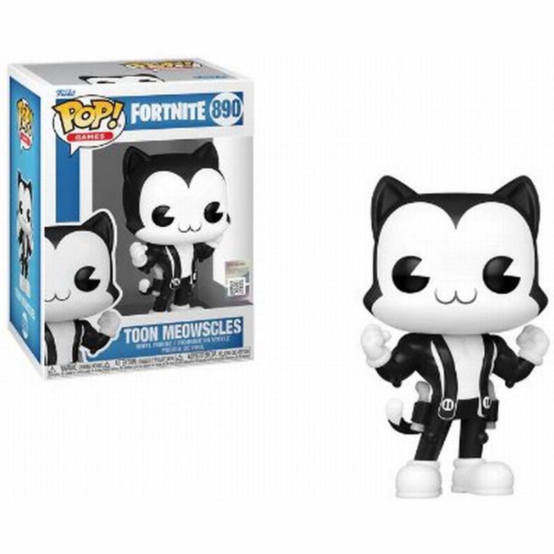 Funko Pop! Games: Fortnite - Toon Meowscles #890 Vinyl Figure