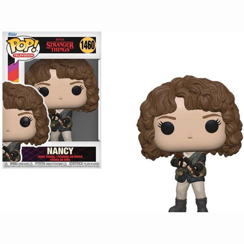 Funko Pop! Television: Stranger Things - Nancy (with Shotgun) #1460 Vinyl Figure