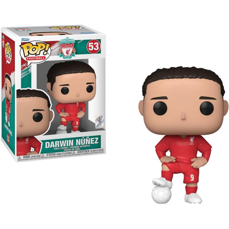 Funko Pop! Football: Liverpool FC - Darwin Nunez #53 Vinyl Figure