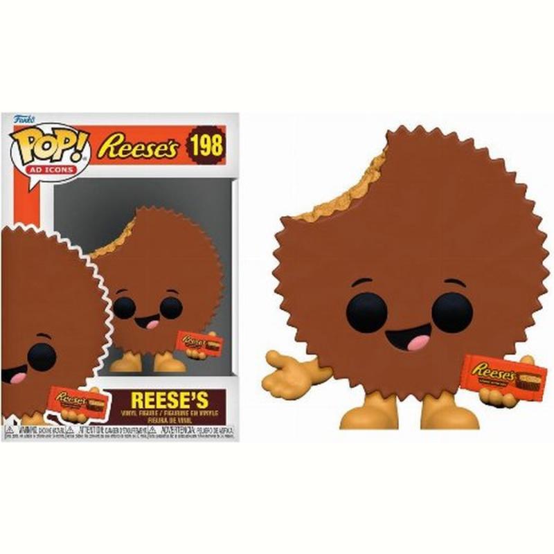 Funko Pop! Ad Icons: Reese's - Reese's (Candy Package) #198 Vinyl Figure