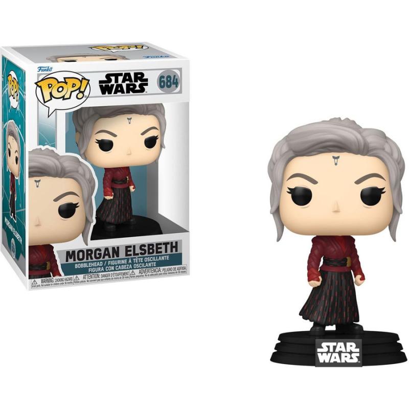 Funko Pop! Disney: Star Wars Ahsoka S2 - Morgan Elsbeth #684 Bobble-Head Vinyl Figure