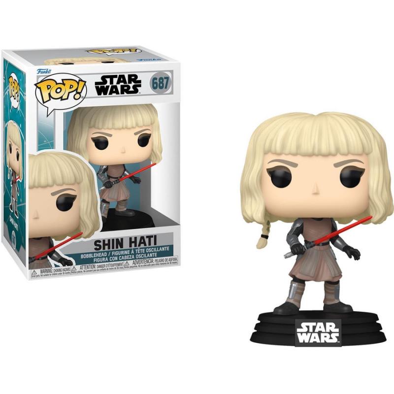 Funko Pop! Disney: Star Wars Ahsoka S2 - Shin Hati #687 Bobble-Head Vinyl Figure