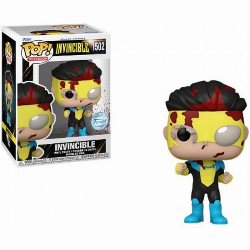 Funko Pop! Television: Invincible - Invincible (Bloody) (Specialty Series Exclusive) #1502 Vinyl Fig