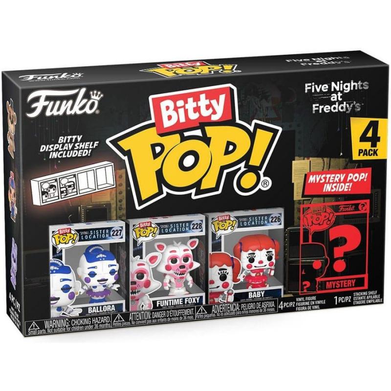 Funko Bitty Pop! 4-Pack: Five Nights at Freddy's - Ballora Vinyl Figures