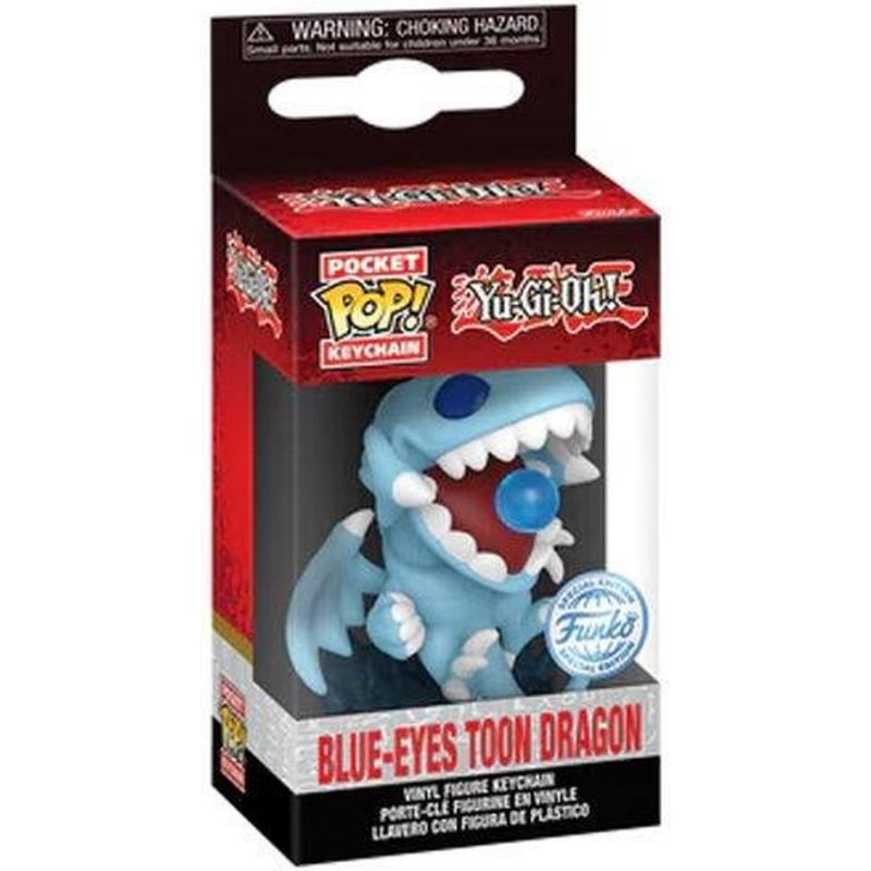 Funko Pocket Pop! Yu-Gi-Oh - Blue-Eyes Toon Dragon Vinyl Figure Keychain