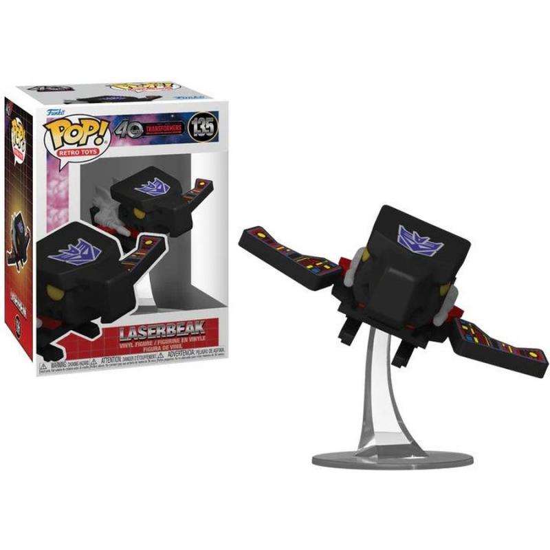 Funko Pop! Retro Toys: 40 Years Transformers - Laserbeak #135 Vinyl Figure
