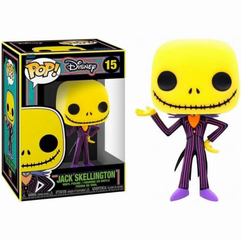 Funko POP Disney: 15 The Nightmare Before Christmas BLKLT- Jack