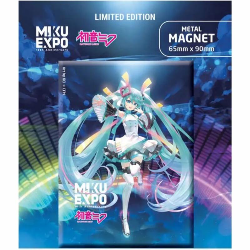 Hatsune Miku Fridge Magnet Miku Expo 10th Anniversary Art by Kei Ver. Limited Edition