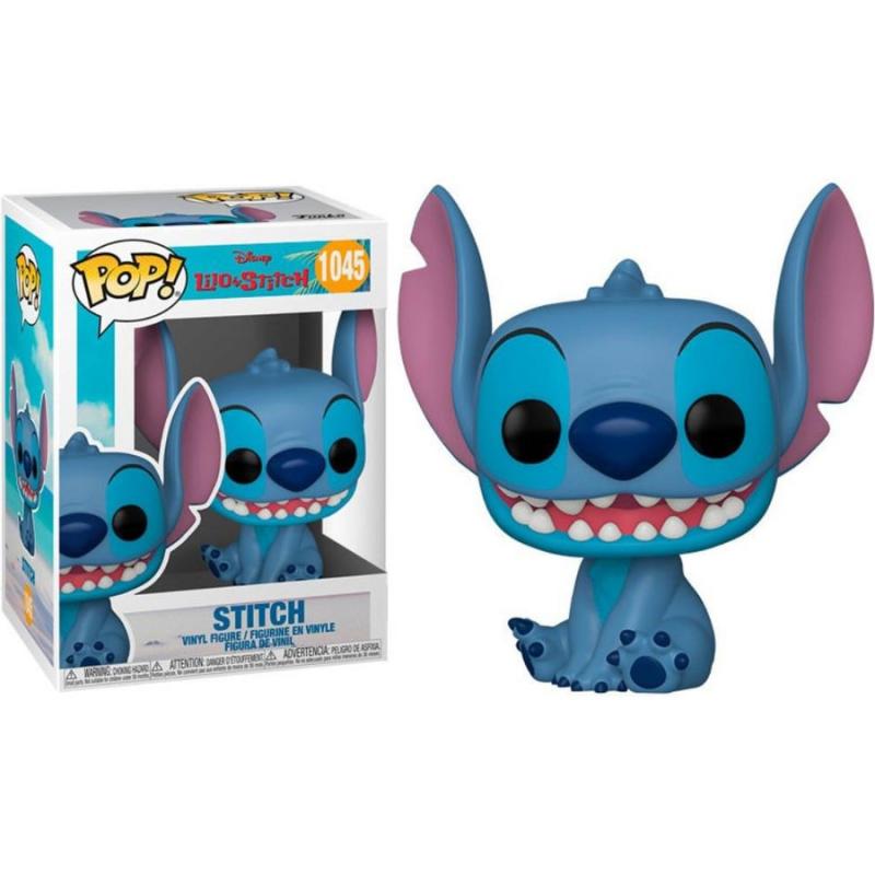 Funko Pop! Disney: Lilo and Stitch - Stitch (Smiling Seated) #1045 Vinyl Figure