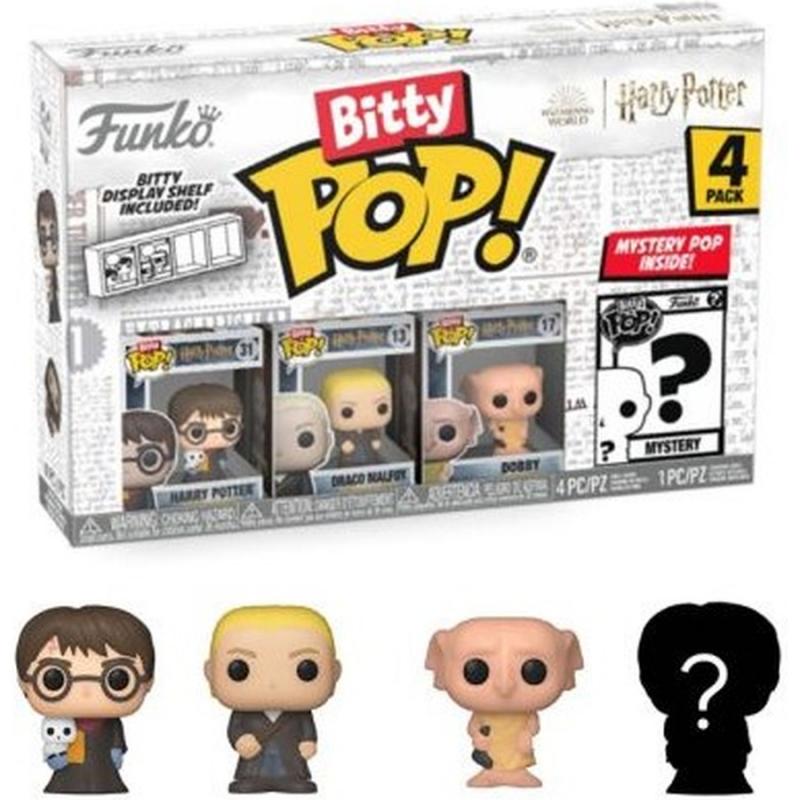 Funko Bitty POP! Harry Potter S1 - Dobby, Draco Malfoy, Harry Potter