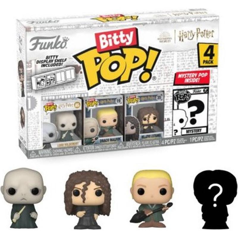 Funko Bitty POP! Harry Potter S1 - Lord Voldemort, Draco Malfoy, Bellatrix Lestrange