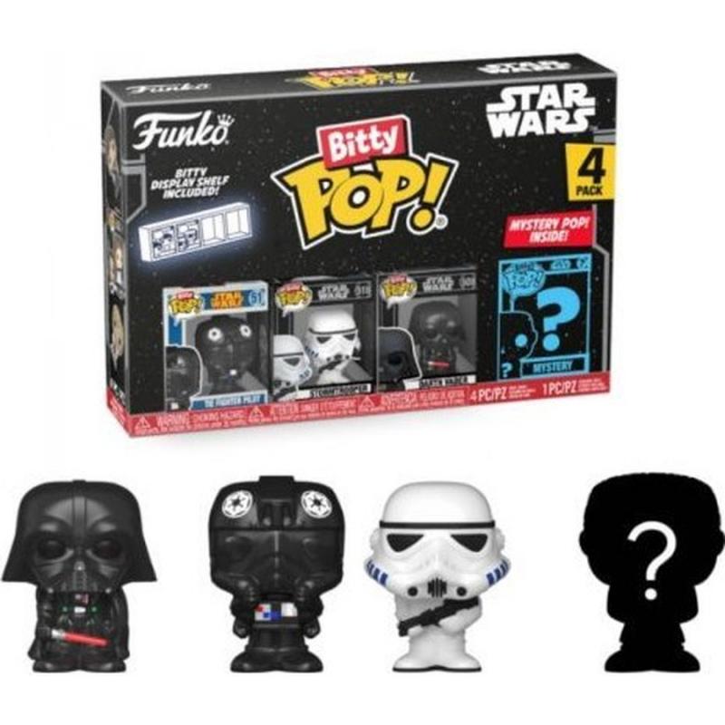 Funko Bitty POP! Vinyl Figure Star Wars 4-Pack Darth Vader 2,5 cm