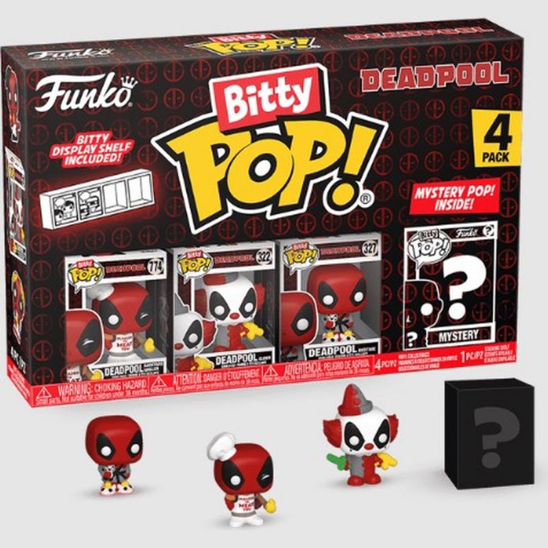 Funko Bitty POP! Vinyl Figure 4-Pack Deadpool BBQ