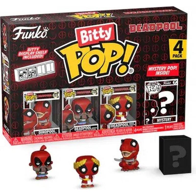Funko Bitty POP! Vinyl Figure 4-Pack Dinopool, Deadpool 2,5 cm