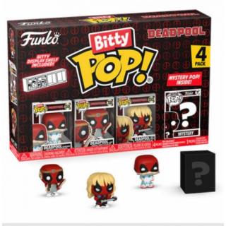 Funko Bitty POP! Vinyl Figure 4-Pack Deadpool Sleepover 2,5 cm