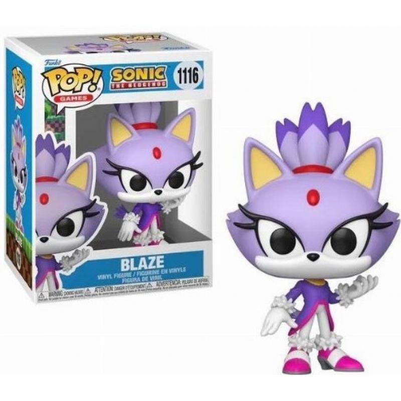 Funko POP! Games Sonic the Hedgehog Vinyl Figure Blaze the Cat 9 cm #1116
