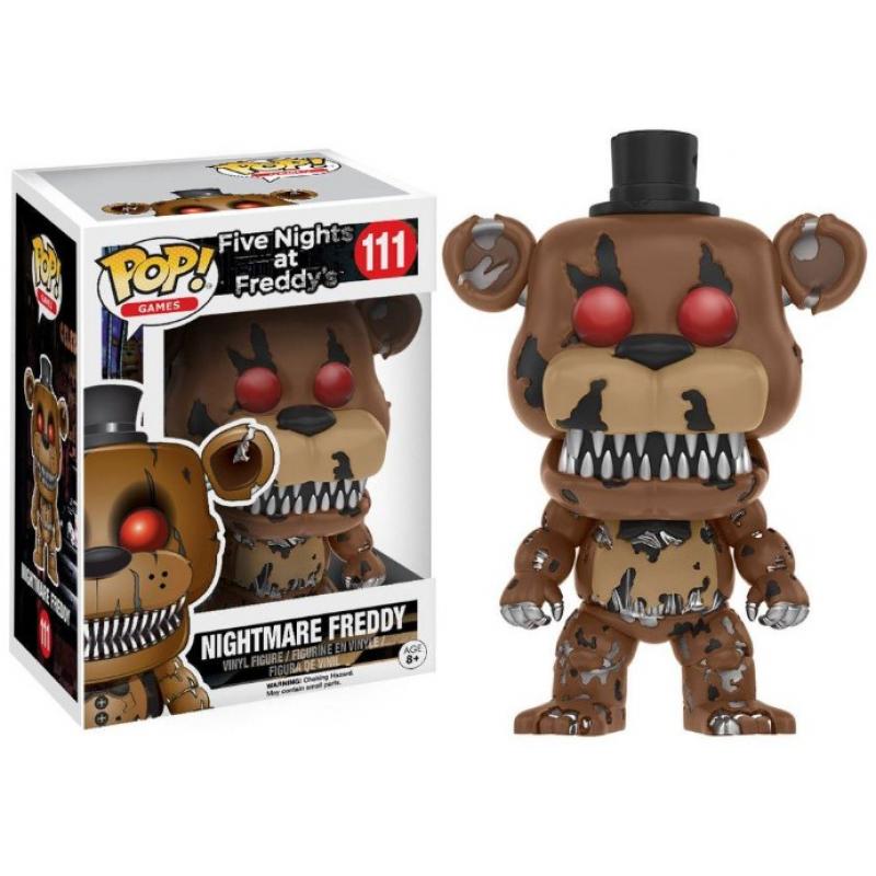 Funko POP! Games Five Nights at Freddy's Vinyl Figure Nightmare Freddy 9 cm #111