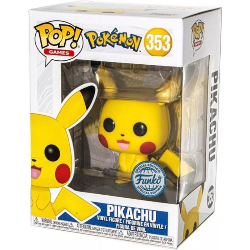 Funko POP! Games Pokemon S1 - Pikachu Vinyl Figure 10cm Special Edition