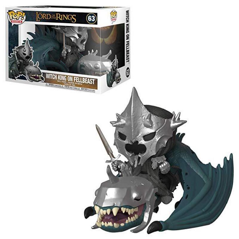 Funko POP! Rides Lord of the Rings Vinyl Figure Witch King & Fellbeast 15 cm #63