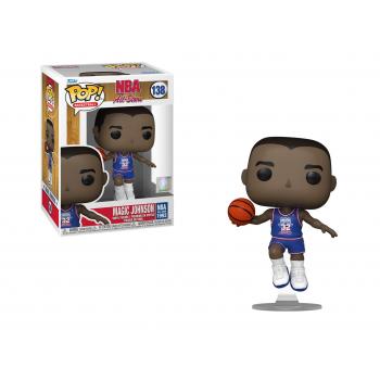 Funko POP! Basketball NBA All-Stars Vinyl Figure Magic Johnson (Blue All Star Uni 1991) 9 cm #138