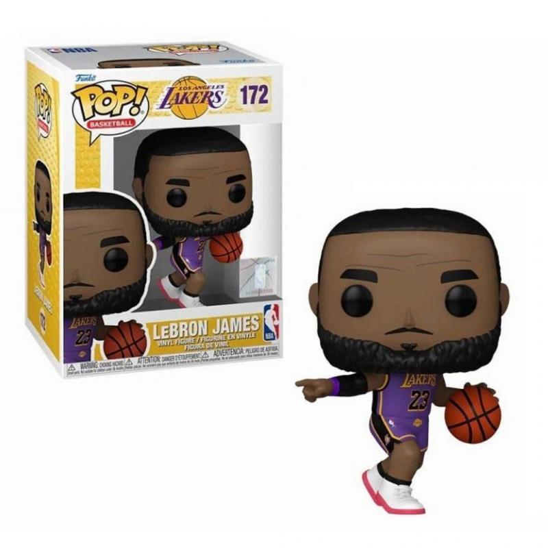 Funko POP! Basketball NBA Legends Vinyl Figure Lakers - LeBron James 9 cm #172