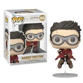 Funko POP! Movies Harry Potter Vinyl Figure Harry w/Broom (Quidditch) 9 cm #165