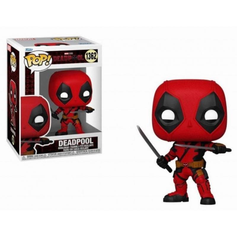 Funko POP! Marvel Deadpool & Wolverine Vinyl Figure Deadpool 9 cm #1362
