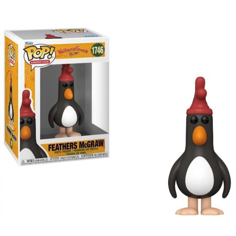 Funko Pop! Animation: Wallace & Gromit - Feathers Mc Graw #1746 Vinyl Figure