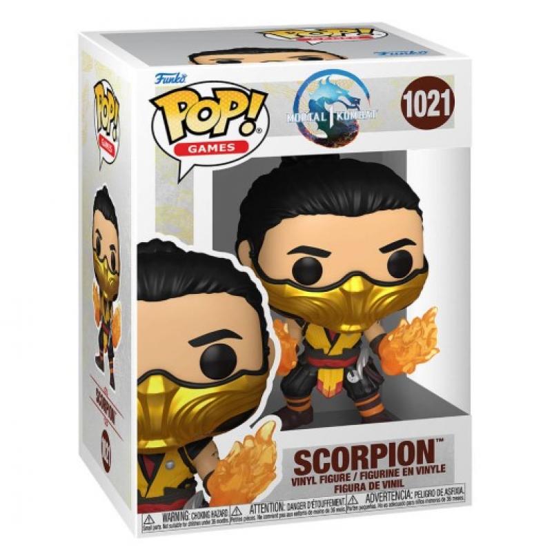 Funko POP! Games Mortal Kombat Vinyl Figure Scorpion 9 cm #1021