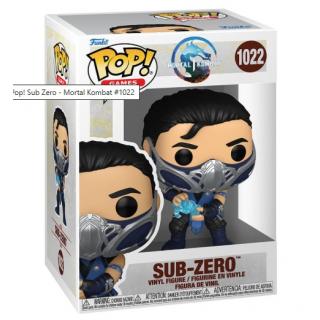 Funko POP! Games Mortal Kombat Vinyl Figure Sub Zero 9 cm #1022