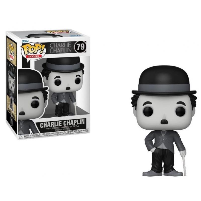 Funko Pop! Icons: Charlie Chaplin - Charlie Chaplin #79 Vinyl Figure