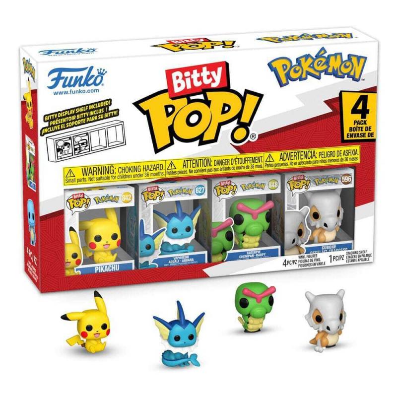 Funko Bitty POP! Pokemon Vinyl Figure 4-Pack Series 1 2 cm