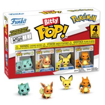 Funko Bitty POP! Pokemon Vinyl Figure 4-Pack Series 3 2 cm