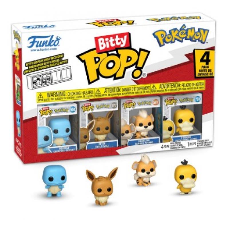 Funko Bitty POP! Pokemon Vinyl Figure 4-Pack Series 4 2 cm